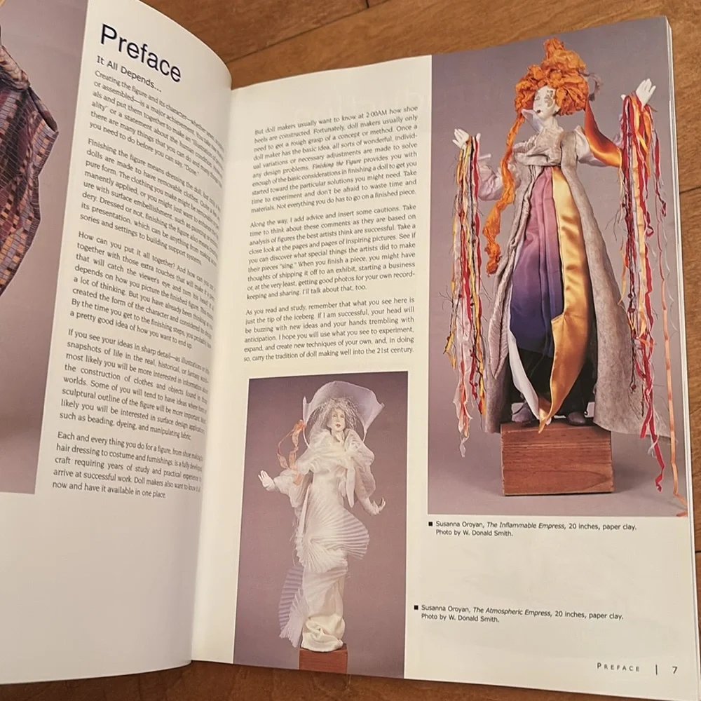 Book | Finishing The Figure | Doll Costuming Embellishments Accessories Crafting